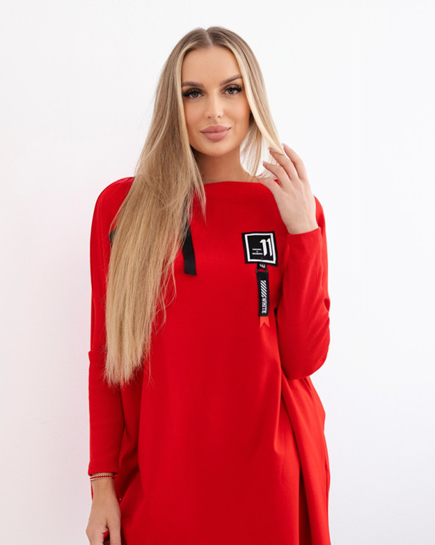 Bluza oversize z asymetrycznymi bokami
