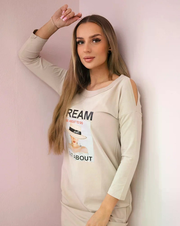 Sukienka z nadrukiem Dream