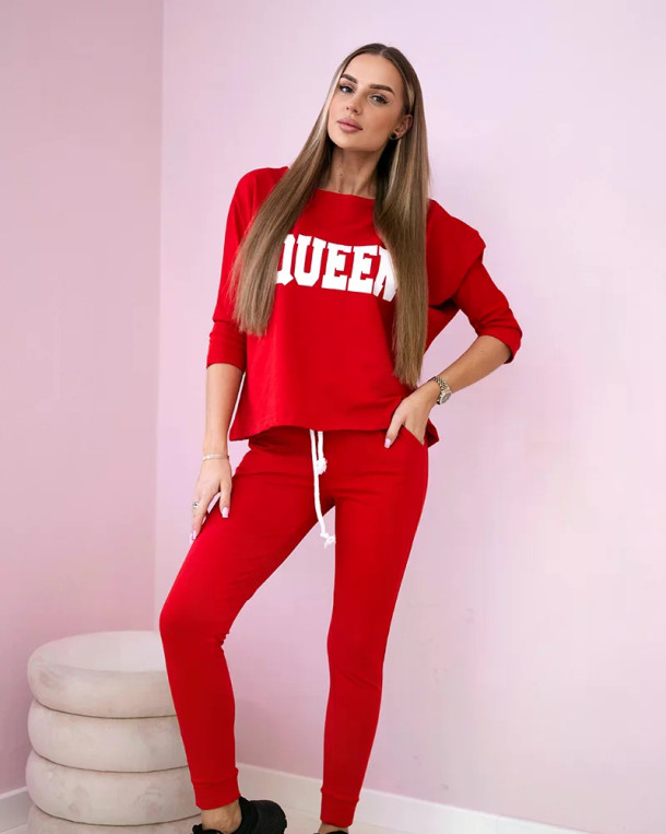 Komplet z nadrukiem Queen