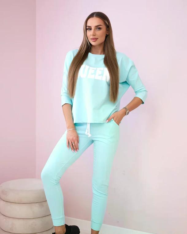 Komplet z nadrukiem Queen