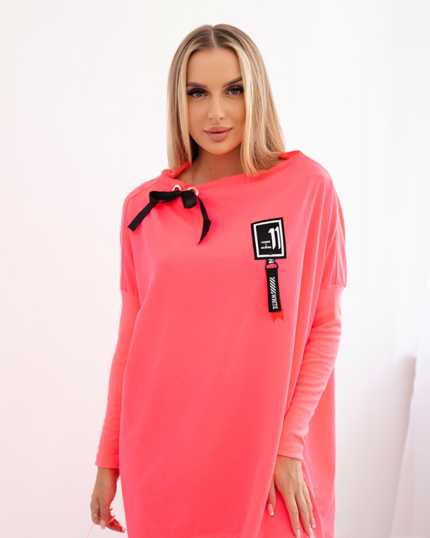 Bluza oversize z asymetrycznymi bokami