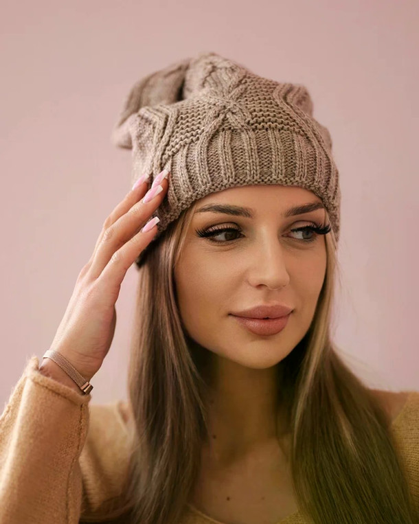 Czapka z polarem Sylwia K244