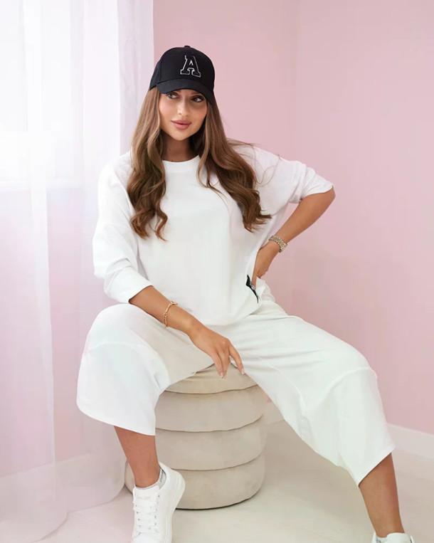 Komplet bawełniany bluza + spodnie