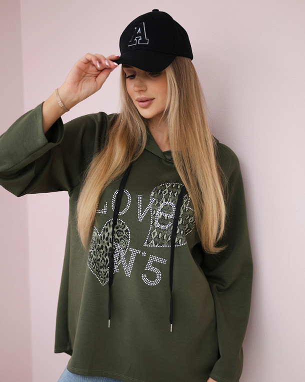 Bluza wiskozowa plus size Love