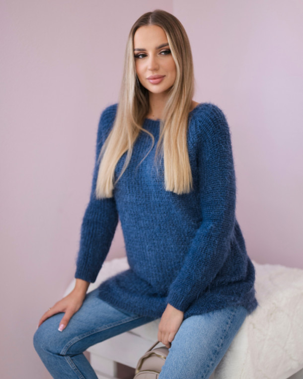 Sweter z włosem