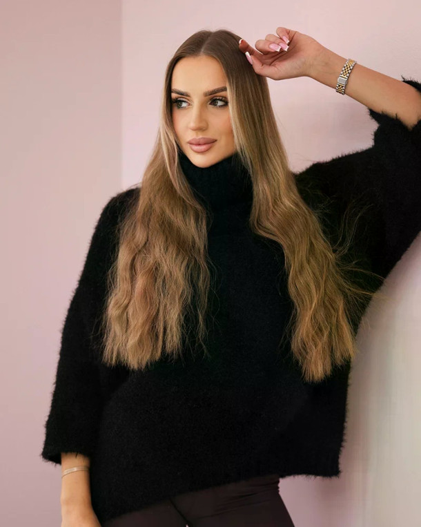 Sweter z golfem